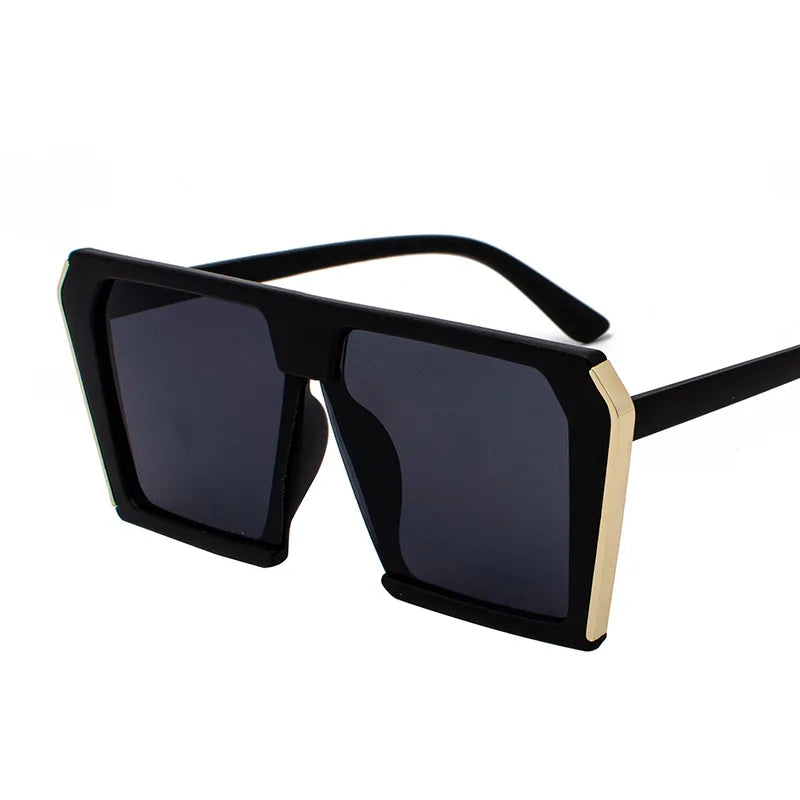 2025 Women New Trendy Large Frame Sunglasses Street Photo Beach Glasses Fashion Glasses Men MegaBDM