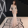 2024 New Arrival Sequin Long Elegant Long Party Dresses and Mermaid Formal Dress for Women