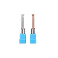 90 Degree Upper and Lower Inner Hole Chamfering Knife Carbide Steel Carbide Milling Cutter Upper and Lower Chamfering End Mill