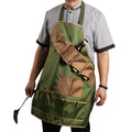 Waterproof Oxford Canvas Camouflage Gag Gift Grill Sergeant BBQ Apron Kit with 13 Pockets Adjustable Waist Eco-Friendly Design