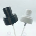 Plastic Cosmetic Closure White Black Smooth Double Wall Mist Sprayer 24/410 AS Over Cap for Hair Hydrating