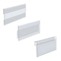 Factory Direct Retail Supermarket Retail Plastic Pvc Acrylic Label Tag Adhesive Data Strip Price Holder for Shelves MegaBDM