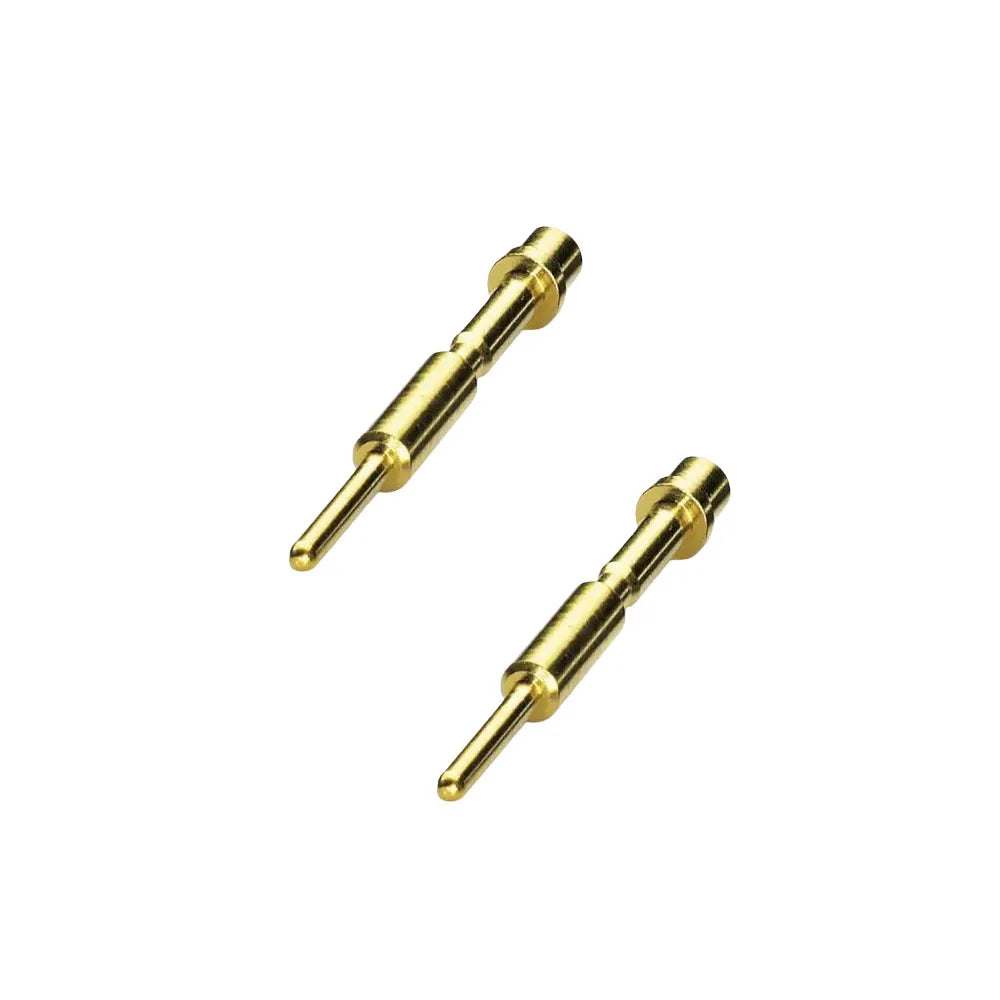 Custom Gold Plated Brass Hitch/Grooved/Clevis Pins for Small PCB Parts High Precision Tolerance 0.01mm Electrical Connectors