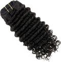 100% Unprocessed Virgin Natural Brazilian Remy Deep Wave Tangle-Free Shedding-Free Double Weft Bulk Human Hair Hair Extensions