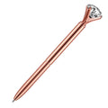 Promotional Metal Pen Crystal Diamond Top Ball Pen for School and Office Supplies