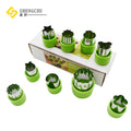 Durable Kitchen Gadget Stainless Steel Vegetable & Fruit Cutter with Plastic Handle