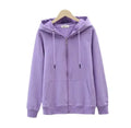 Plus Size Women Workout Zipper Hoodie 100 Cotton Xxxxl Blank Zip up Hoodie Custom