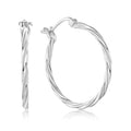QX Custom OEM Stylish Minimalist Trendy 925 Sterling Silver Fine Jewelry Round CC Huggie Hoop Women Earring