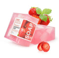 Private Label Strawberry Lemon Fruit Soap Hand Made Soap Bar Body Cleansing Bath Essential Oil Soap Wholesale OEM