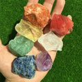 Factory Price Wholesale Raw Crystal Rocks Gem Rough Crystals 7 Chakra Stones Crystal Stone for Home Decoration