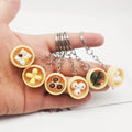 New Simulation Food Key Chains 3D Food Steamer Key Ring Noodle Steamed Bun Dumpling Keychain for Mini Bag Pendant