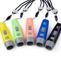 Handheld Survival Whistle 3 Tone Loudest Electric Whistle with Lanyard for Referee Coaches Electronic Whistles