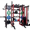 Multi Functional Trainer Gym Fitness Equipment Power Cage Multi Power Rack Smith Machine