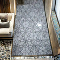 Polished Natural Stone Mother Pearl Marble Mosaic Tile Waterjet Cutting for Interior Hotel Mall Wall Art Floor Parquet Feature