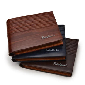 1pc Retro Style Men's PU Leather Wallet Short Slim Male's Purse With Money & Credit Card Holder Ideal Gift for Men