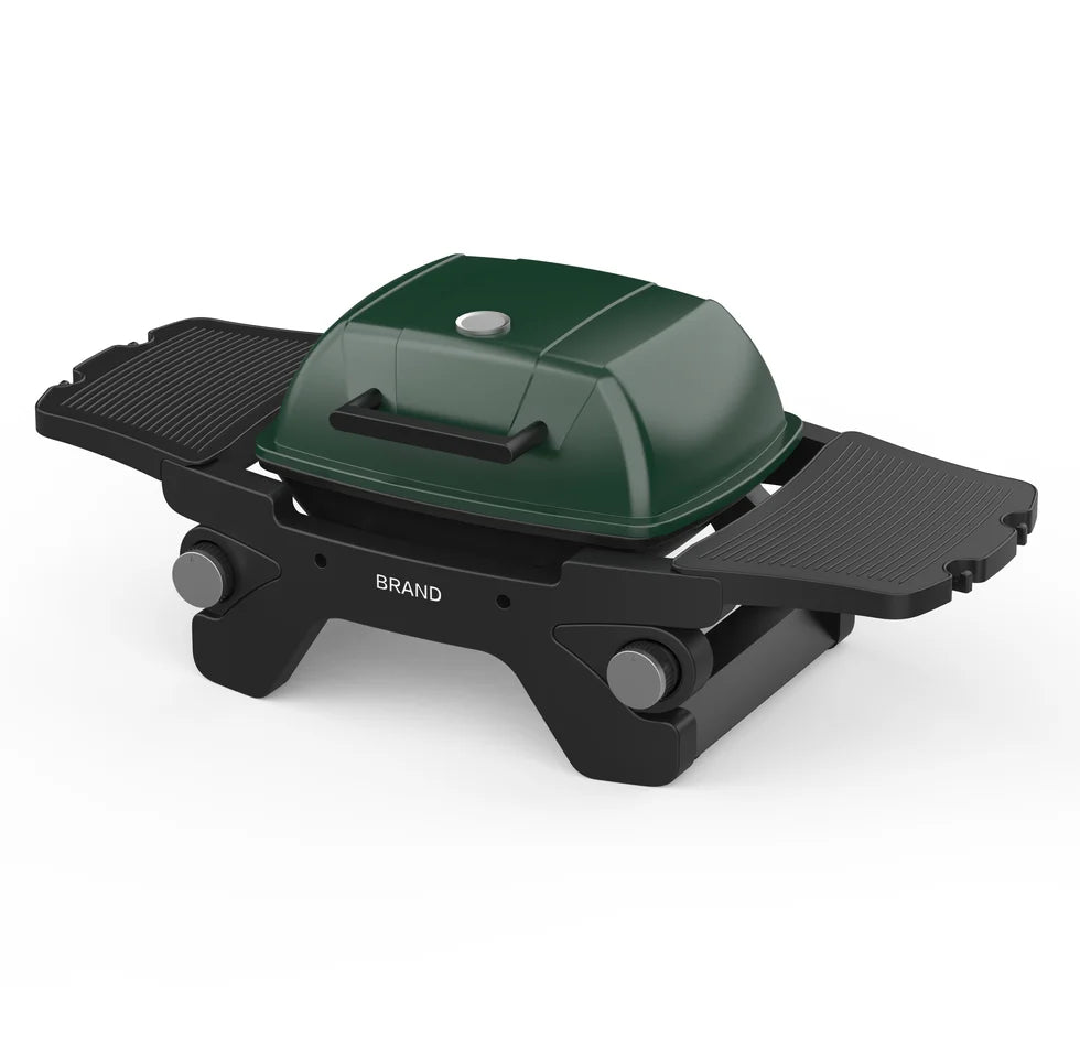 Easily Cleaned Outdoor Portable Gas BBQ Grill Customized Adjustable Outdoor Camping Barbecue with Cast Iron Construction Propane