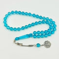 Islamic Prayer Beads Tisbiha Imam 10mm Bracelet 45 Pieces Misbahah Swimming Pool Praising Him Kaaba Muslim Rosary