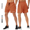 Men's Athletics Boxer Pants Polyester Light Weight Loose Gym Running Basketball Quick Dry Sport Shorts for Men