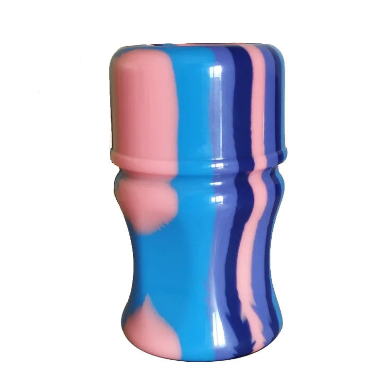Dishi 26 mm Hand Made rainbow Color Resin Shaving Brush Handle OEM Beard Brush Handle Holder for Shaving Brush
