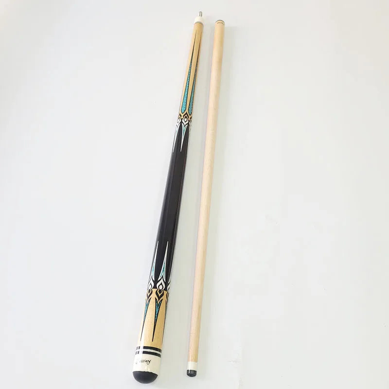 Jassinry Maple Wood Sticker Decal Design Carom Cue Radial Pin 142cm Length With 12mm Cue Tip Professional Pool Cue