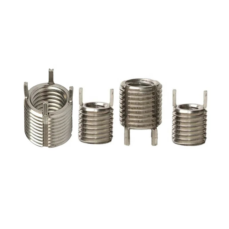 Miniature Key Locking Thread Inserts Small Threaded Insert Imperial Plastic Fasteners Screw Threading Machine Carbide Inserts