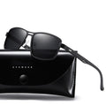 Men Aluminum Magnesium Top Quality Metal Frame Sunglasses Luxury Polarized Night Vision Sun Glasses