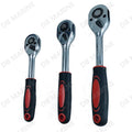 IMPA 610401 Metric Carbon Steel OEM Ratchet Handle for Socket Wrench 1/4'' MegaBDM