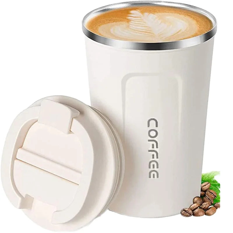 2024 Stainless Steel Travel Tumbler Modern Design 380ml 510ml Coffee Mug for Coffee Lovers Keeping Drinks Hot Cold for Coffee