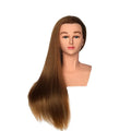 Cosmetology Mannequins Mixed Human Hair Training Head Mannequin of Natural Animal  Hair Mannequin Training Head