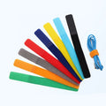 Reusable Custom Printed Logo Self-Adhesive Single-Sided Adhesive Heat Resistant Eco-Friendly Recyclable Cable Tie Hook Loop