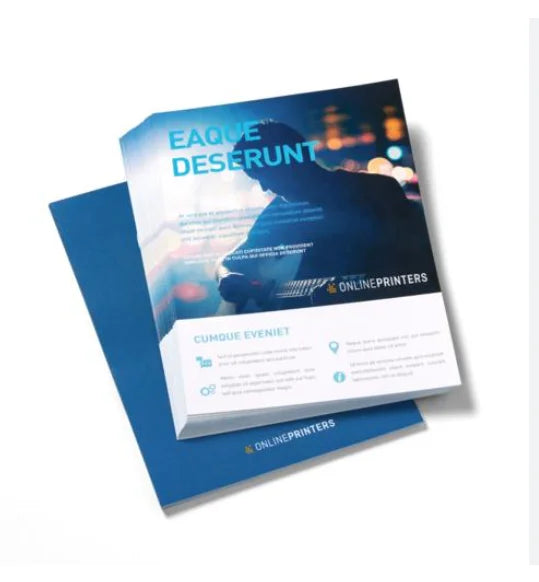 KEYEE-W Pamphlet Printing Pamphlet Printing Jewelry Laminated Cosmetic Flyer Advertising Customized Flyers