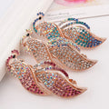 AA01181 Delicate Hair Accessories Bing Bling Fashion Spring Hair Clips Headdress Lady Ponytail Clip