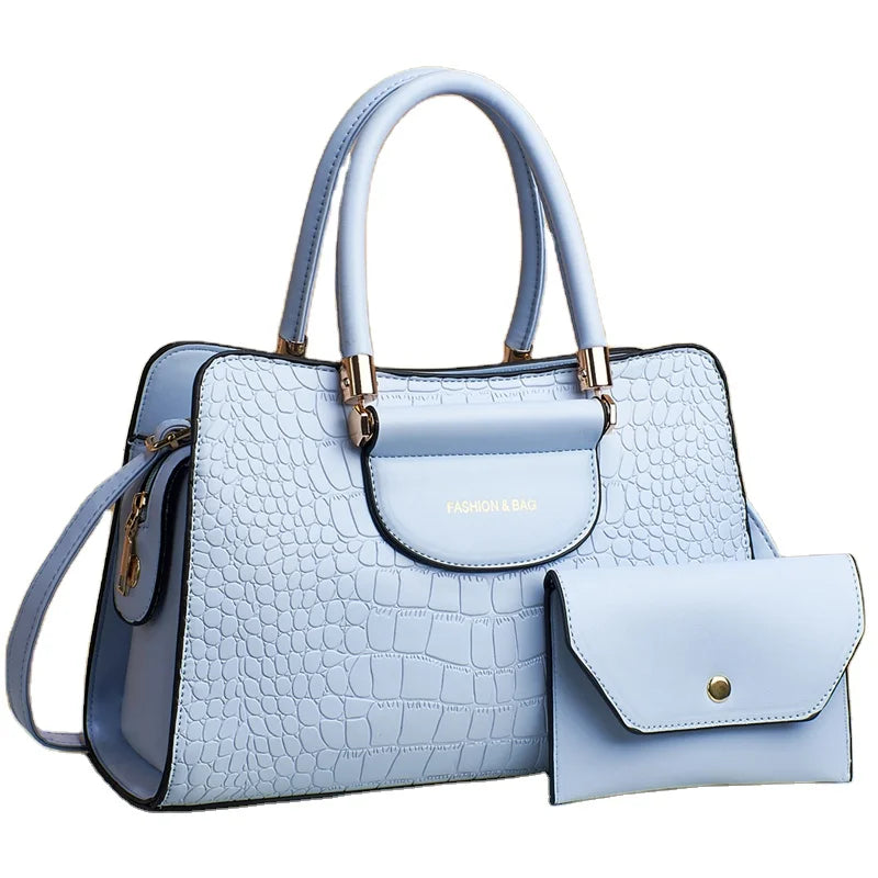 2022 New Comfortable and Beautiful Women's Large Light Handbag with Zipper Closure Daily Use Handbags16265 MegaBDM