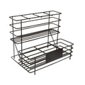 Kitchen Storage Rack Organizers Metal Material High Quality Tabletop Coffee Shelf Display Jam Bottle Storage Rack