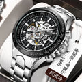 2023 T-Winner Men Luxury Wrist Watches Custom Logo Automatic Mechanical Watch for MAN