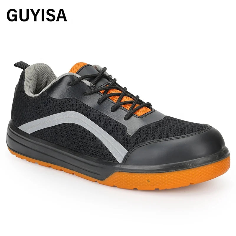 For OEM/ODM New Design Winter Safety Shoes Breathable Fly Weave Vamp Anti-puncture Material Steel Toe