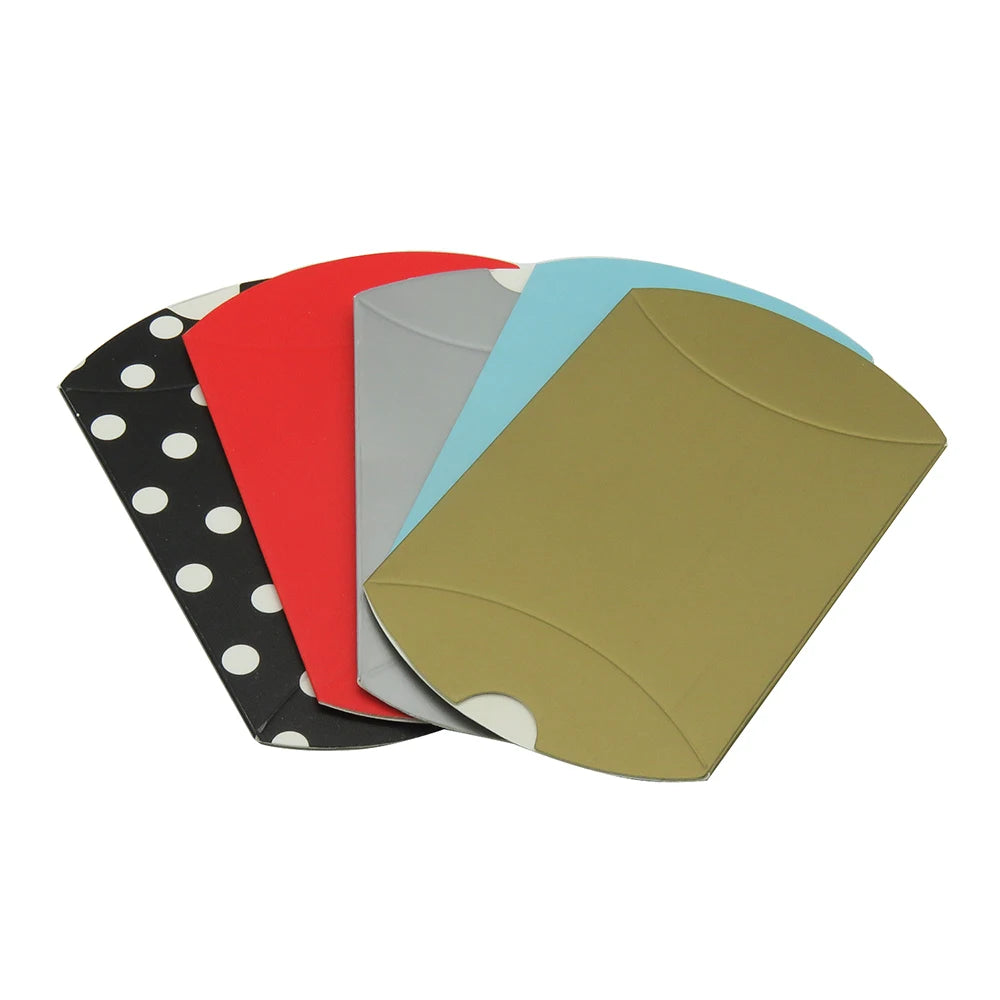 Custom Logo Design Gift Paper Pillow-Shaped Packaging Box for Hair Bundles Featuring Embossing Matt Lamination UV Coating
