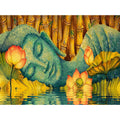 LS Buddha Statue Portrait Diamond Embroidery DIY Kit Full Drill Diamond Painting Art Tree Classic Style Religious Paintings