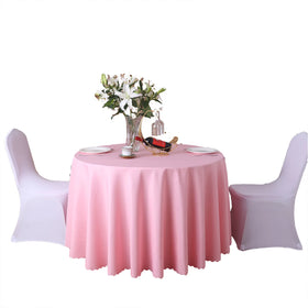 Hot Sale Customizable Round Tablecloth with Solid Pattern Home Decorative Fabric