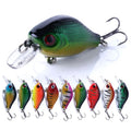 Wholesale CB010 5.5cm 8g ABS Hard Plastic Crank Bait Fishing Lure