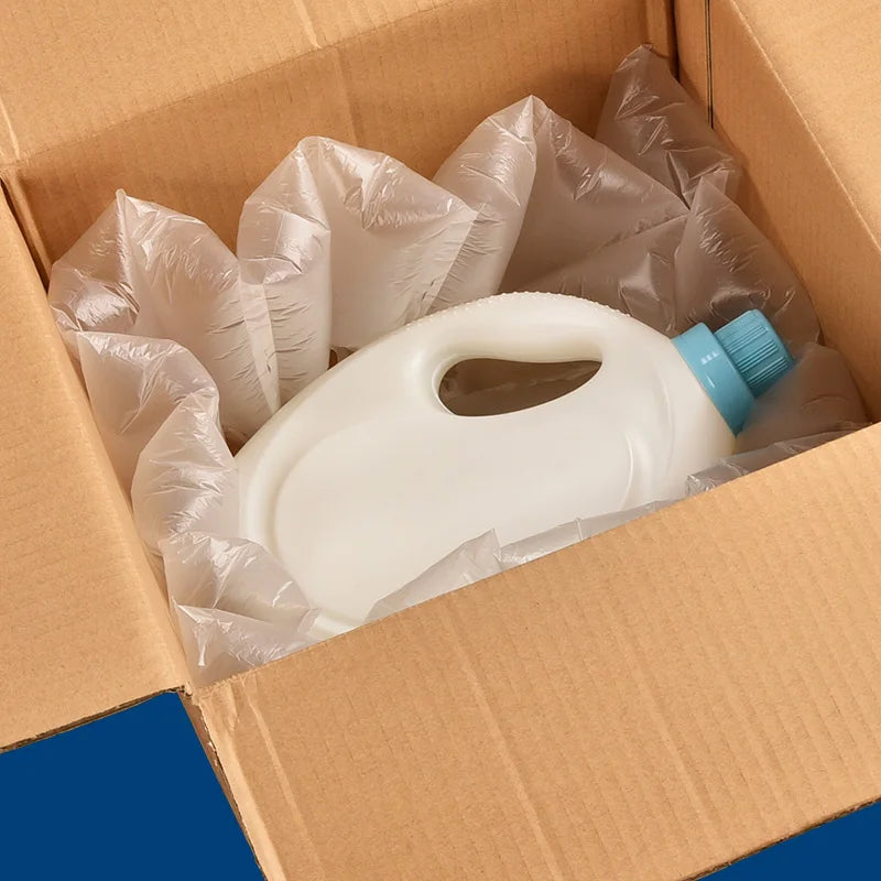 HDPE Air Cushion Pillow Film Packaging Shockproof Waterproof Protective Film CE Certified 20-40um Thickness 500m Length