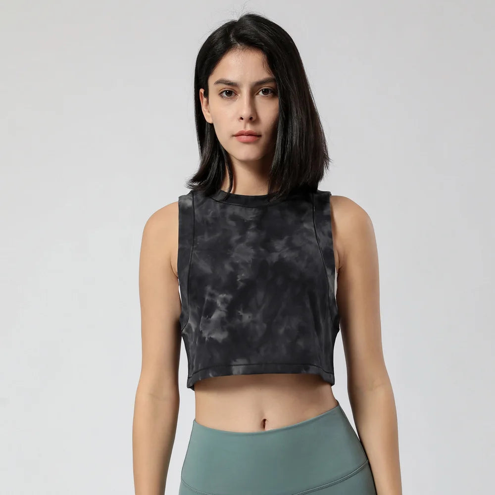 Wholesale High Quality Women Yoga Tank Tops Sports Workout Running Gym Wear Clothes Girls Fitness Vest