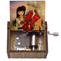 Wholesale Anime Inuyasha Kids Toy Song Theme to Love's End Hand Crank Wood Music Box Melody Christmas Gift for Kids Friends