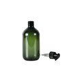Skin Care Packaging PET Plastic Pump Sprayer Bottles Screen Printing Green Hair Shampoo Conditioner 250ml/500ml/1000ml ISO9000