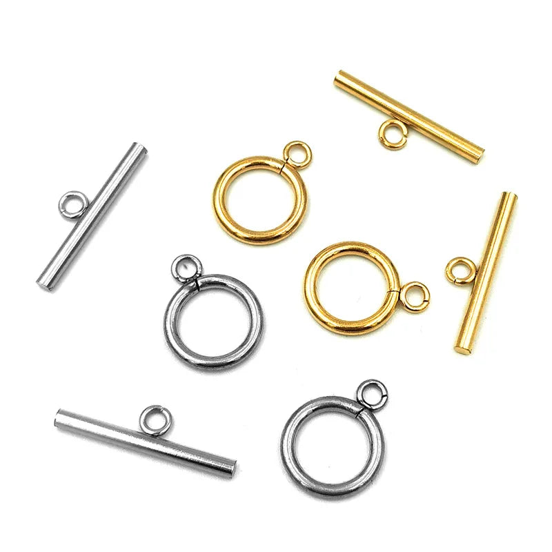 Factory Wholesale OT Buckle Jewelry Bracelet Necklace Making Accessories Unique OT Toggle Clasp