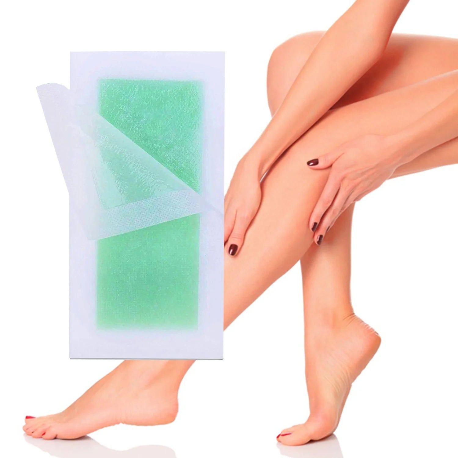 Body Hair Wax Strip Low Price Private Label Pre Cut Facial Wax Strips