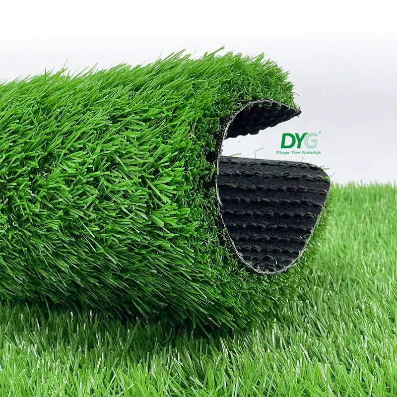 Professional 40mm Landscape Artificial Grass High-Tenacity 3-Tone Synthetic Turf Realistic Faux Lawn with Reinforced Backing
