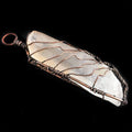 DIY Natural Made Clear Quartz Rough Stone pillar tree of life pendant festival gift