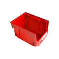 LEADLOONG Heavy Duty Multi-Tier Stackable Plastic Storage Box V5 6-Piece Set (276x213x180mm) for Kitchen & Home Decor