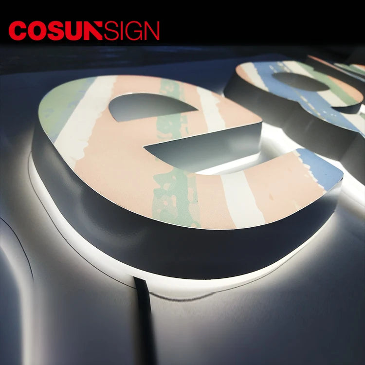 For COSUN Outdoor LED Sign Maker Big 3D Interior Store Sign for Electronic Displays Manufacturer of Electronic Signs